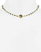 Ela Rae Libi Raw-cut Emerald Necklace, 13.5