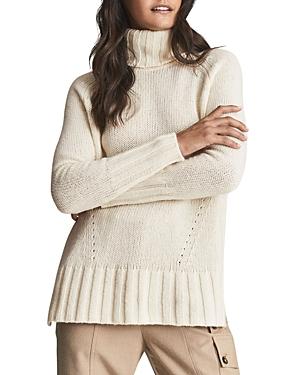 Reiss Stevie Wool & Cashmere Turtleneck Sweater