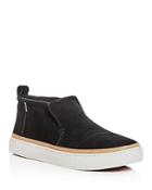 Toms Women's Paxton Suede Mid Top Sneakers