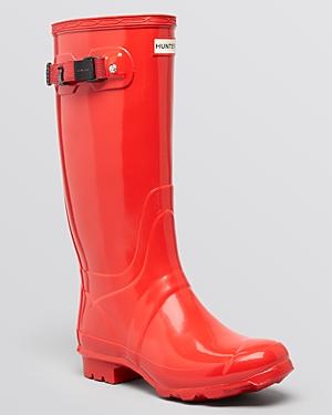 Hunter Rain Boots - Huntress Extended Calf Glossy