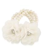 Carolee Tulle Flower Bracelet