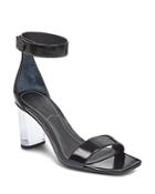 Kendall And Kylie Women's Lexx Patent Leather & Lucite High Heel Sandals