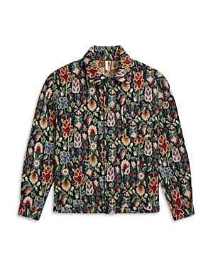 Sunflower Jacquard Flower Jacket