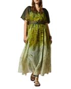 Marina Rinaldi Dipinto Printed Maxi Dress