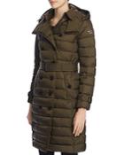 Burberry Dalmerton Double-breasted Down Puffer Coat