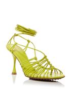 Bottega Veneta Women's Ankle Tie High Heel Sandals