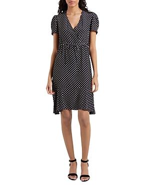 Gerard Darel Crossover Printed Dress