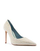 Schutz Women's Lou Embellished Pointed Toe Pumps