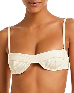 Haight Mia Ribbed Underwire Bikini Top