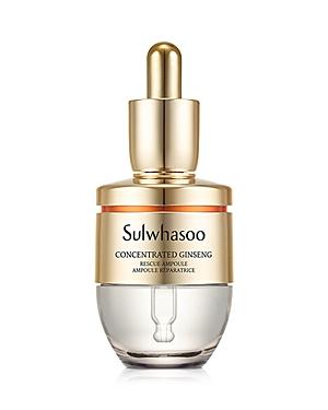Sulwhasoo Concentrated Ginseng Rescue Ampoule 0.7 Oz.