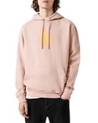 Allsaints Acid Eagle Cotton Printed Relaxed Fit Hoodie