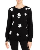 Karl Lagerfeld Paris Star Print Sweater