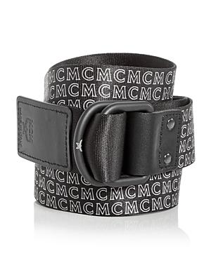 Mcm Men's New Reversible Webbing Belt