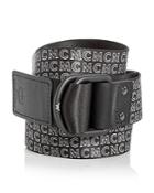 Mcm Men's New Reversible Webbing Belt
