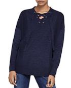 Bcbgeneration Lace-up Sweater