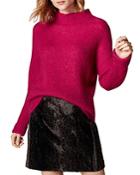 Karen Millen Brushed Drop-shoulder Sweater