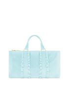 Stoney Clover Lane Ruffled Velvet Duffel Bag