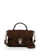 Proenza Schouler Suede Ps1 Crossbody