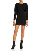 Aqua Puff Sleeve Mini Dress - 100% Exclusive