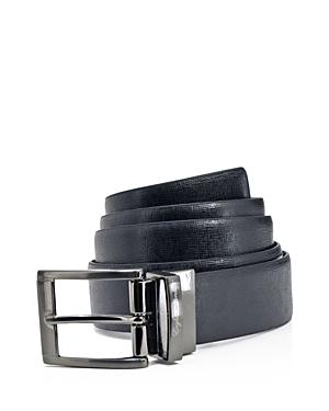 English Laundry Reversible Crosshatch Leather Dress Belt - Compare At $49.50