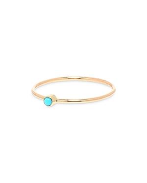 Zoe Chicco 14k Yellow Gold Ring With Turquoise