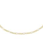 Adinas Jewels Figaro Link Choker Necklace, 12-15