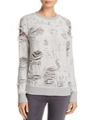 Black Orchid Distressed Inside Out Sweatshirt