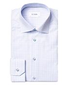 Eton Contemporary Fit Checked Dress Shirt