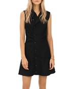 Derek Lam 10 Crosby Satina Sleeveless Shirt Dress