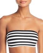 Kate Spade New York Striped Bandeau Bikini Top