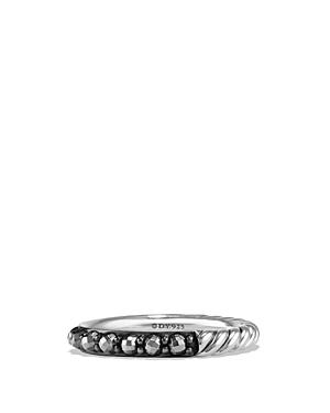 David Yurman Cable Berries Band Ring With Hematine