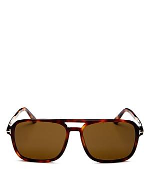 Tom Ford Men's Crosby Brow Bar Aviator Sunglasses, 59mm