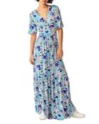 Ba & Sh Ova Strappy Cutout Back Maxi Dress