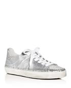Rebecca Minkoff Michell Metallic Lace Up Sneakers