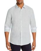 The Men's Store At Bloomingdale's Linen Yarn-dyed Solid Classic Fit Shirt - 100% Exclusive