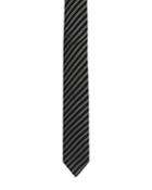 The Kooples Silk Slanted Double-stripe Skinny Tie