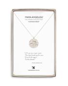 Dogeared Lift Poem Necklace, 18