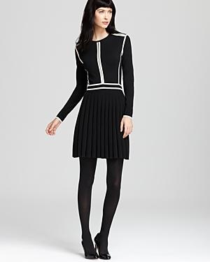 Marc By Marc Jacobs Sweater Dress - Slalom Print