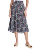 Barbour Willow Printed Midi Skirt