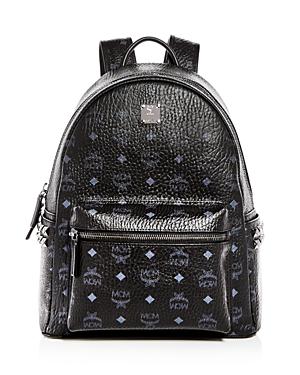 Mcm Stark Visetos Medium Studded Backpack
