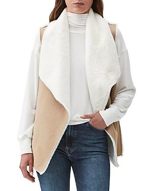 Michael Stars Gemma Reversible Faux Shearling Vest