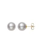 Bloomingdale's White South Sea Pearl Stud Earrings In 14k Yellow Gold - 100% Exclusive