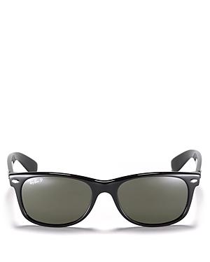 Ray-ban Polarized New Wayfarer Sunglasses, 56mm