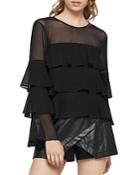 Bcbgeneration Tiered Ruffle Top