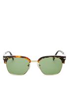 Persol Men's Polarized Square Sunglasses, 53mm