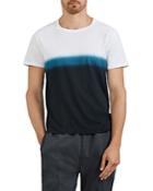 Atm Anthony Thomas Melillo Cotton Tie Dyed Stripe Tee