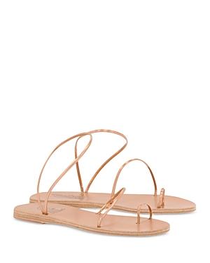 Ancient Greek Sandals Women's Chora Brown Strappy Sandals