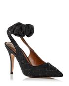 Kurt Geiger London Women's Countess Embellished Slingback Pumps