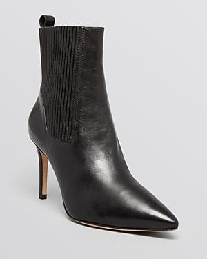 Via Spiga Pointed Toe Booties - Corene High Heel