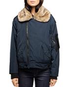 Zadig & Voltaire Kassy Faux-fur Trimmed Convertible Parka